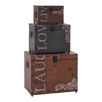 Stella & Eve Decorative Trunk Table Decor