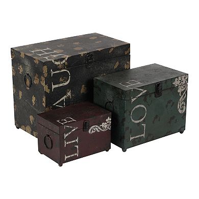 Stella & Eve Decorative Trunk Table Decor
