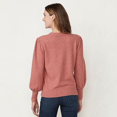 Juniors' LC Lauren Conrad Crewneck Graphic Sweater