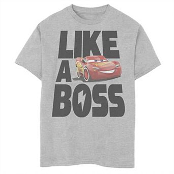 Disney / Pixar's Cars 3 Boys 8-20 McQueen Like A Boss Graphic Tee