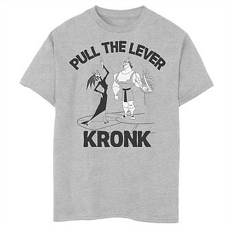 Disney's Emperor's New Groove Boys 8-20 Yzma Pull The Lever Kronk Graphic Tee