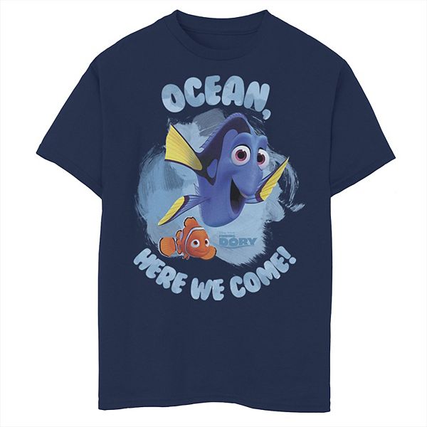 Disney / Pixar's Finding Dory Boys 8-20 Ocean Here We Come Graphic Tee