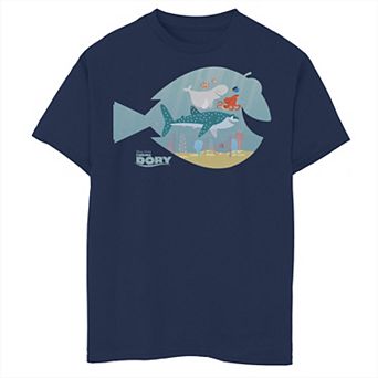 Disney / Pixar's Finding Dory Boys 8-20 Fish Frame Graphic Tee