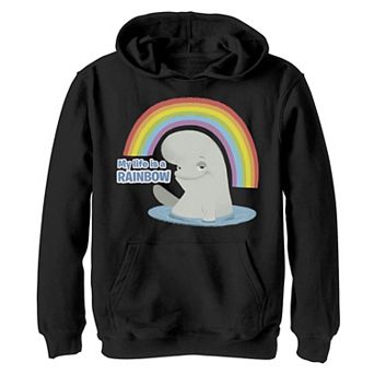 Disney / Pixar's Finding Dory Boys 4-20 Bailey Rainbow Graphic Fleece Hoodie