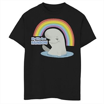 Disney / Pixar's Finding Dory Boys 8-20 Bailey Rainbow Graphic Tee