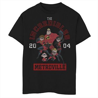 Disney / Pixar's Incredibles Boys 8-20 Collegiate Family Graphic Tee