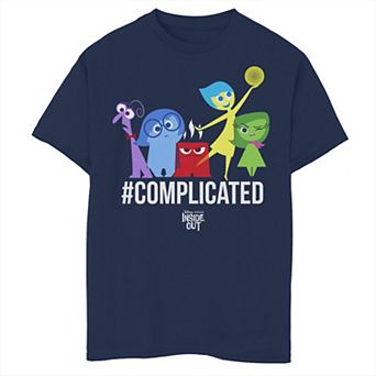 Disney / Pixar's Inside Out Boys 6-20 Complicated Emotions Graphic Tee