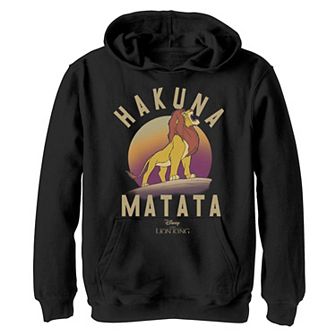 Disney's The Lion King Boys 8-20 Simba Hakuna Matata Graphic Fleece Hoodie