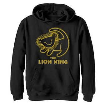 Disney's The Lion King Boys 8-20 Simba Cave Painting Graphic Fleece Hoodie