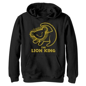 Disney's The Lion King Boys 8-20 Simba Cave Painting Graphic Fleece Hoodie