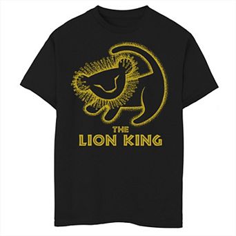 Disney's The Lion King Boys 8-20 Simba Cave Painting Graphic Tee