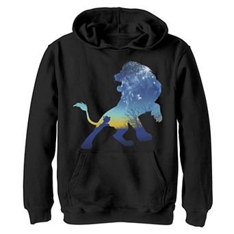 Disney's The Lion King Boys 8-20 Simba Sky Silhouette Graphic Fleece Hoodie