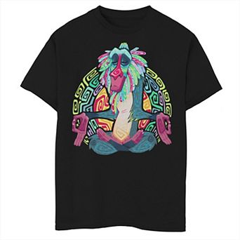 Disney's The Lion King Boys 8-20 Rafiki Meditation Graphic Tee