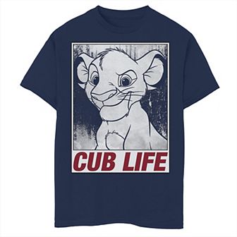 Disney's The Lion King Boys 8-20 Simba Cub Life Streetwear Poster Graphic Tee