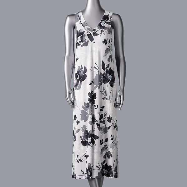 Women s Simply Vera Vera Wang Maxi Chemise