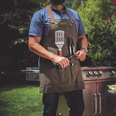 Legacy BBQ Apron with Tools & Bottle Opener