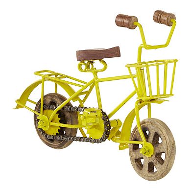 Stella & Eve Eclectic Multicolor Bicycle Table Decor 3-piece Set