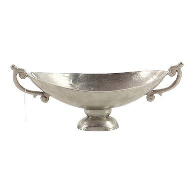 Stella & Eve Traditional Aluminum Pedestal Bowl