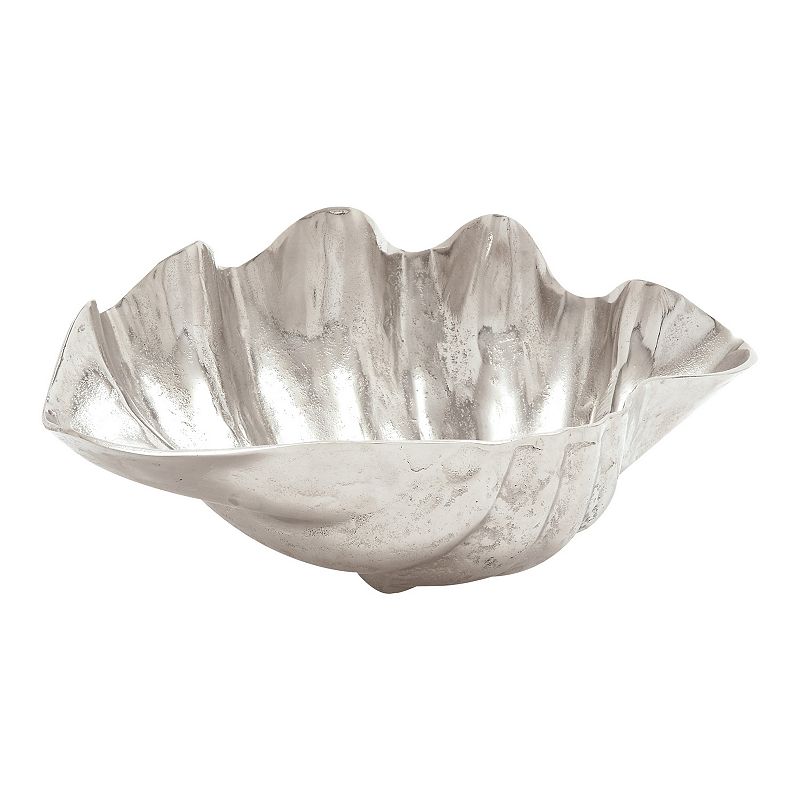 Stella & Eve Faux Oyster Shell Table Decor, Grey, Small