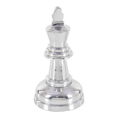 Stella & Eve Metallic Decorative Chess Piece Table Decor 3-piece Set