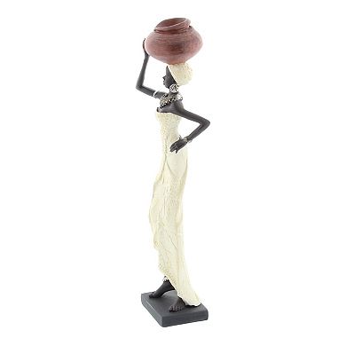 Stella & Eve Water Jug Sculpture Table Decor 2-piece Set