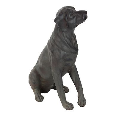 Stella & Eve Eclectic Sitting Dog Sculpture Table Decor