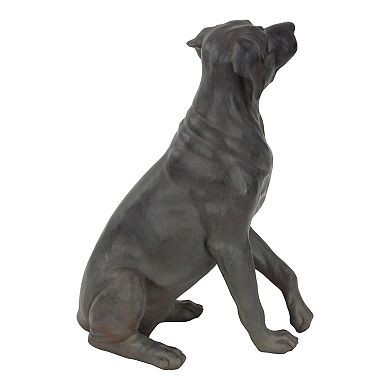 Stella & Eve Eclectic Sitting Dog Sculpture Table Decor