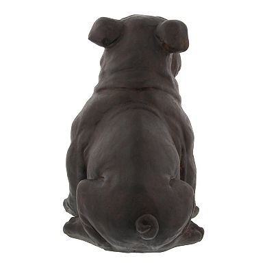 Stella & Eve Bulldog Statue Table Decor