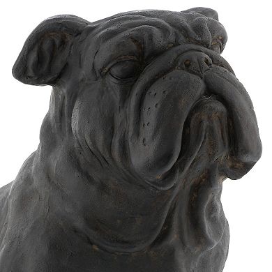 Stella & Eve Bulldog Statue Table Decor
