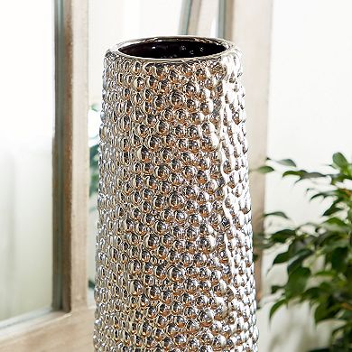 Stella & Eve Glam-Inspired Beaded Ceramic Vase