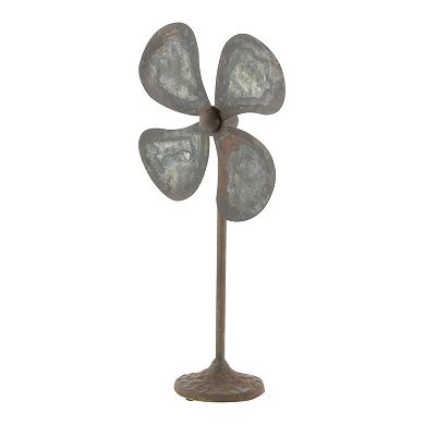Stella & Eve Industrial Faux Propeller Sculpture Table Decor