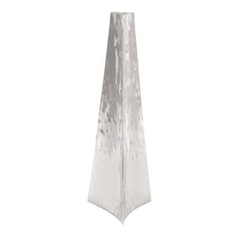 Stella & Eve Modern Arrowhead-Shaped Stainless Steel Vase