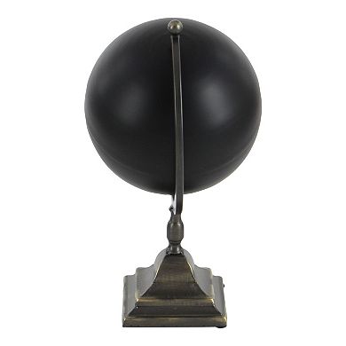 Stella & Eve Glam Black Decorative Globe Table Decor