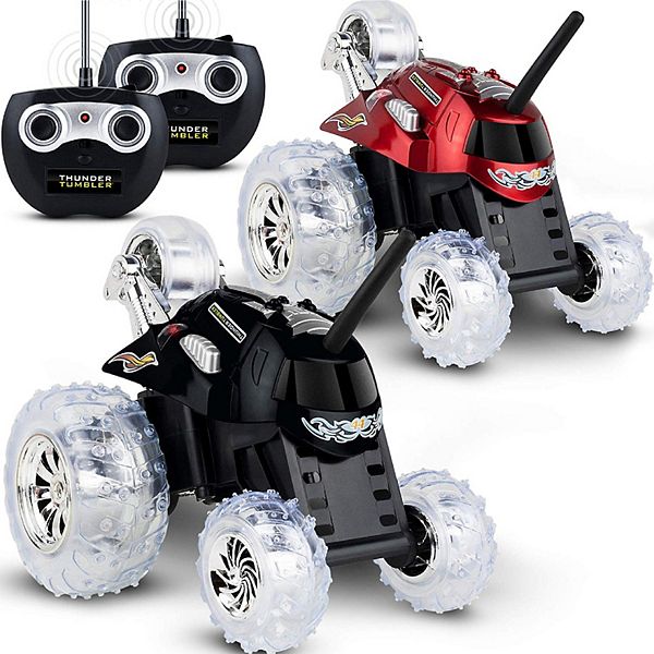 The Sharper Image Toy RC Monster Spinning Car 2Pack