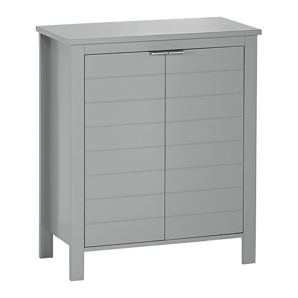 RiverRidge Home Madison Collection 2-Door Floor Cabinet-White Armadietto da Pavimento, Holz, Bianco