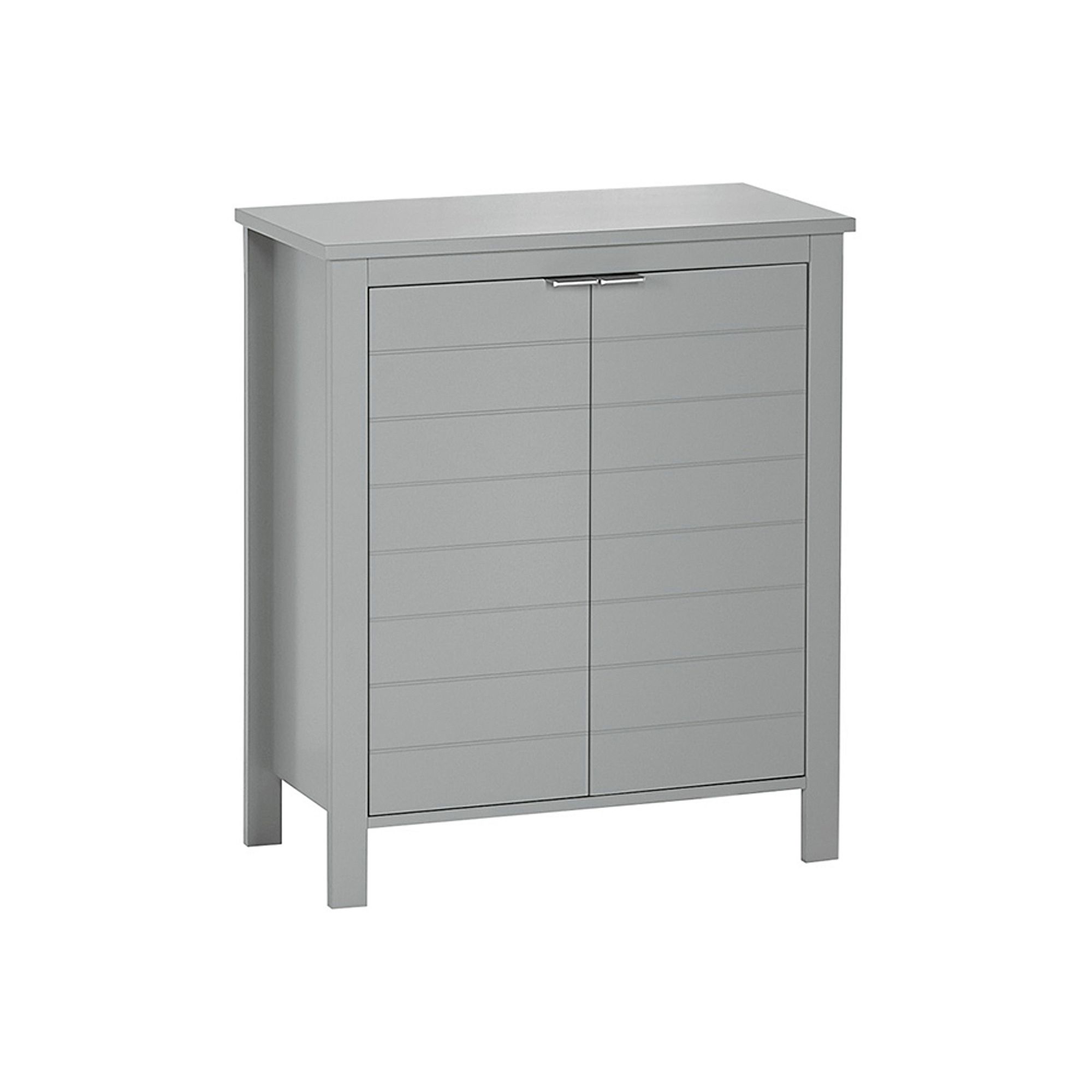 RiverRidge Home Madison Collection 2-Door Floor Cabinet, Gray