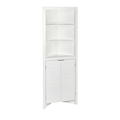 Leist Teamson Home Conner 27 x 32 Floor Storage Cabinet, White