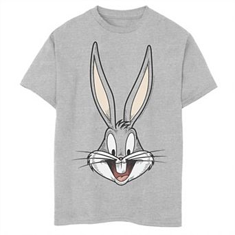 Boys 6-20 Looney Tunes Bugs Bunny Big Face Portrait Graphic Tee