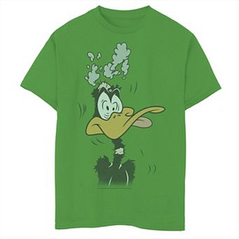 Boys 8-20 Looney Tunes Daffy Duck Explosion Portrait Graphic Tee