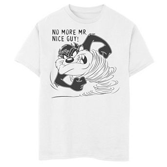 Boys 6-20 Looney Tunes Mr Nice Guy Line Art Graphic Tee