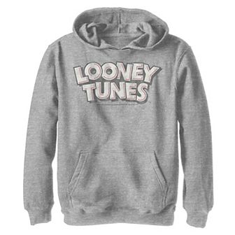Boys 8-20 Looney Tunes Classic Title Logo Graphic Fleece Hoodie