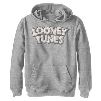 Boys 8-20 Looney Tunes Classic Title Logo Graphic Fleece Hoodie