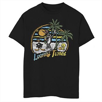 Boys 6-20 Looney Tunes Bugs Daffy & Tweety Beach Day Graphic Tee