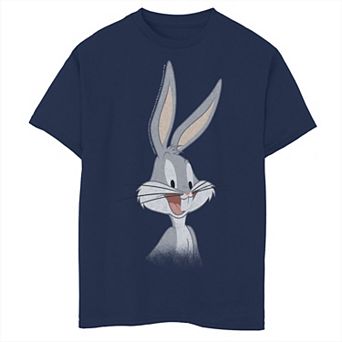 Boys 6-20 Looney Tunes Bugs Bunny Head Bug Face Graphic Tee