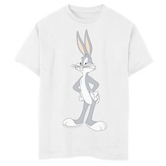 Boys 8-20 Looney Tunes Bugs Bunny Stance Portrait Graphic Tee