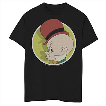 Boys 8-20 Looney Tunes Elmer Fudd Profile Portrait Graphic Tee