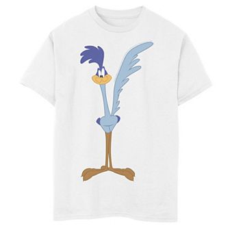 Boys 8-20 Looney Tunes Road Runner Simple Portrait Graphic Tee
