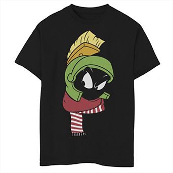 Boys 8-20 Looney Tunes Christmas Marvin The Martian Winter Wear Graphic Tee