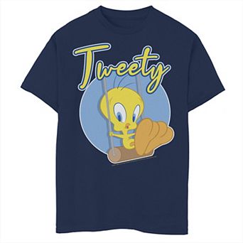 Boys 8-20 Looney Tunes Tweety Swing Portrait Graphic Tee