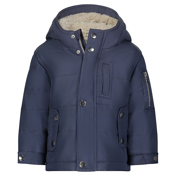 Baby Boy Carter's Quilted Hooded Heavyweight Jacket